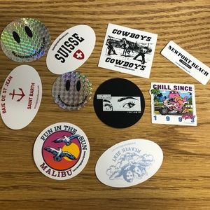 Brandy Melville stickers bundle (10)